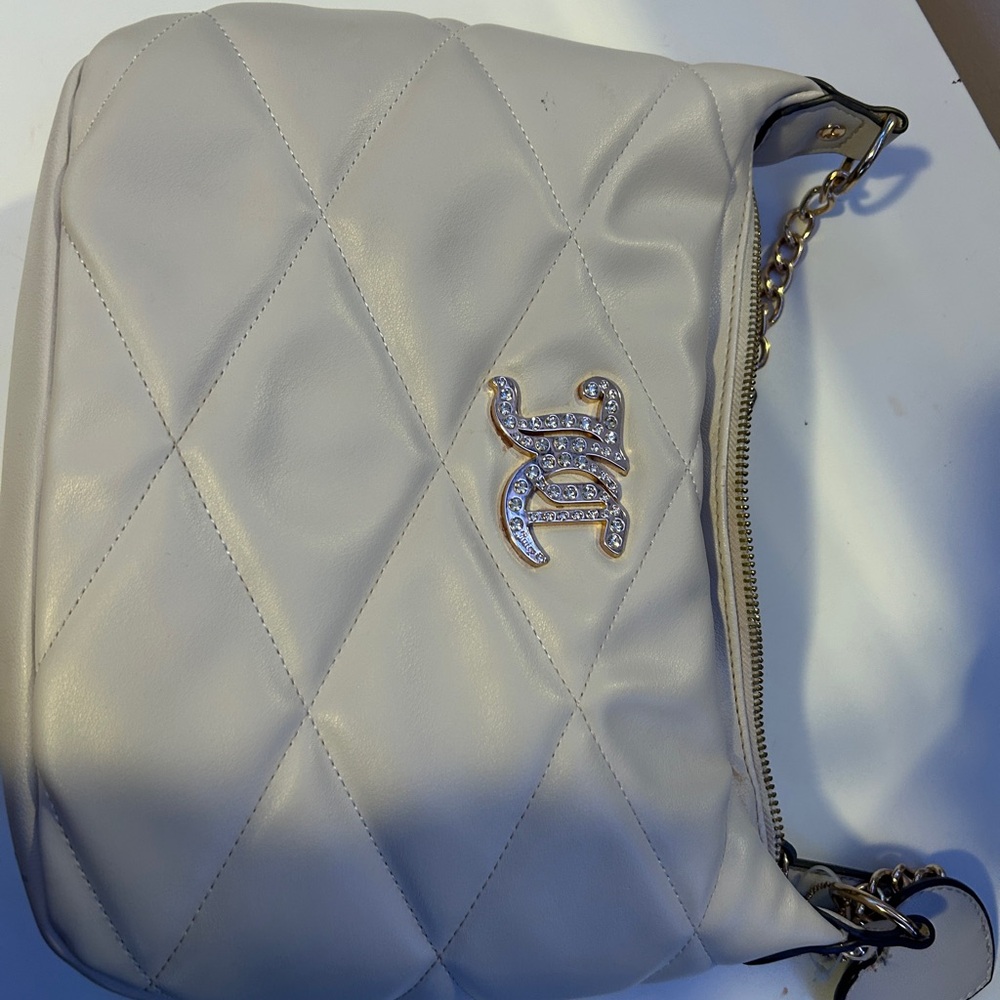 Chic Cream Quilted Bag